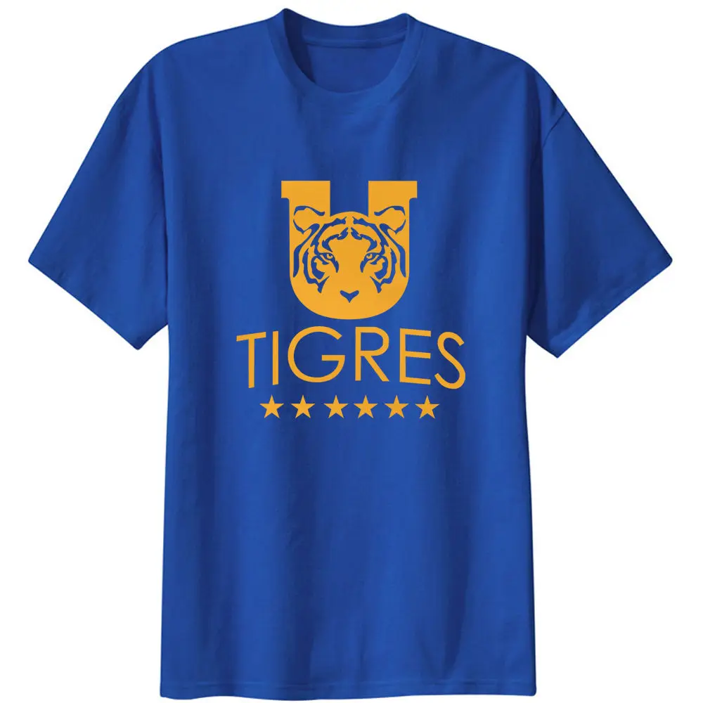 Tigres de Monterrey UANL Mexico Men T Shirt Campeon Tigres UANL club