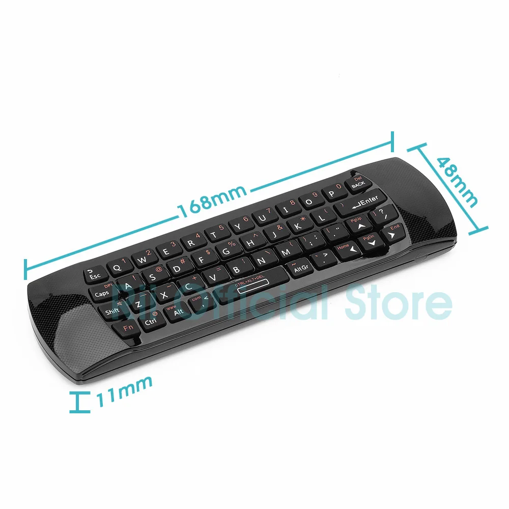original em rii mini wirless teclado do mouse de ar com ir teclado pc controle remoto para tablet inteligente android caixa de tv