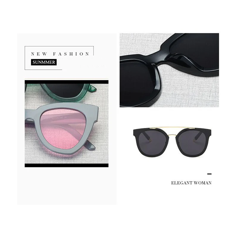 Солнцезащитные очки кошачий глаз для мужчин и женщин UV400|brand sun glasses|designer glassessun glasses