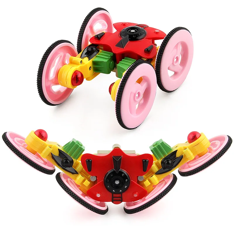 Electronic RC Car Remote Control Car Electric Rechargeable Vehicle Stunt rotation Car Toys For Children Christmas Birthday Gifts