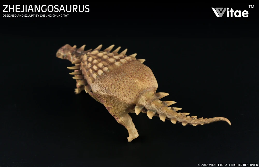 2018 жизненная модель динозавра Юрского периода животное Zhejiangosaurus lishuiensis