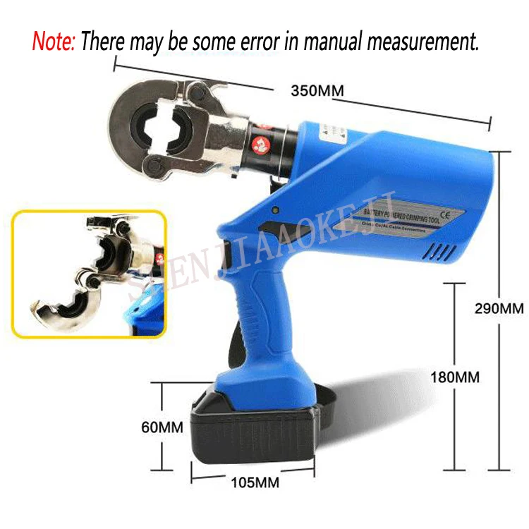 1 шт.. HL-300 аккумуляторные гидравлические плоскогубцы/электрические гидравлические обжимные инструменты/на батарейках проволочные