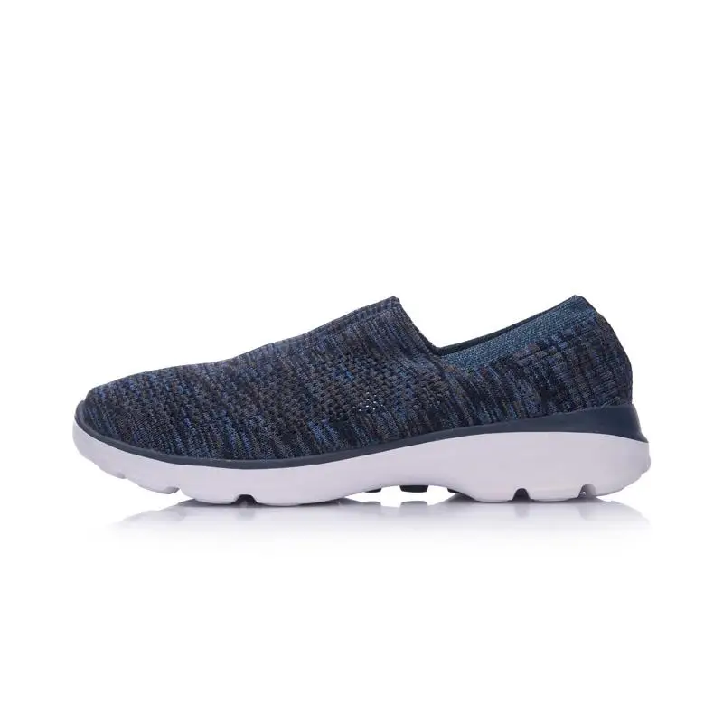 Li-Ning/мужская легкая прогулочная обувь; текстильные дышащие кроссовки; светильник на подкладе; спортивная обувь; AGCM101 - Цвет: AGCM101 4H