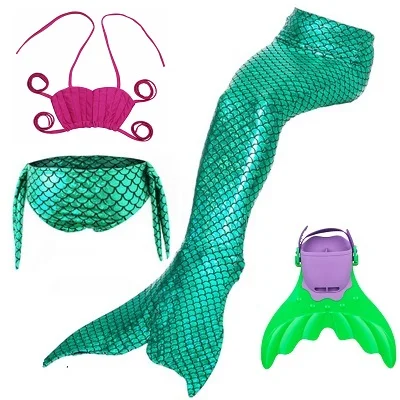 Kids-Mermaid-Swimsuit-Girls-Bikini-Mermaid-Tail-and-Finned-Swimsuit-Child-s-Wear-Split-Swimsuit-Mermaid(10)