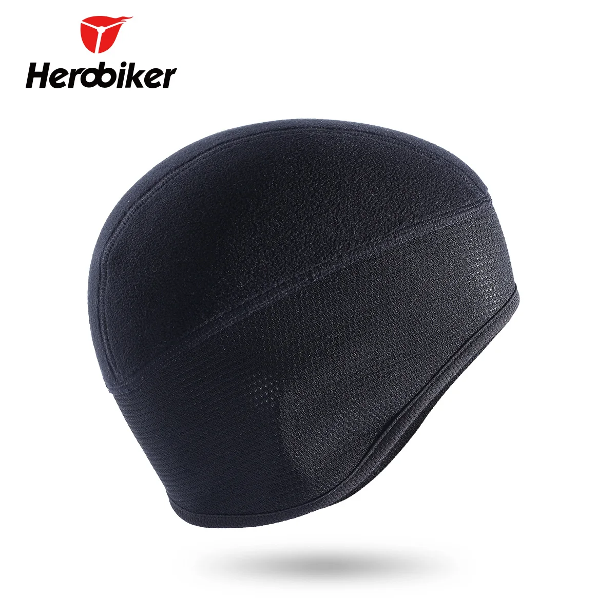 HEROBIKER черная мотоциклетная маска для лица теплые флисовые шапки Холодостойкие