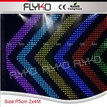 Материалы для украшения событий бархатная ткань led сценический фон занавес