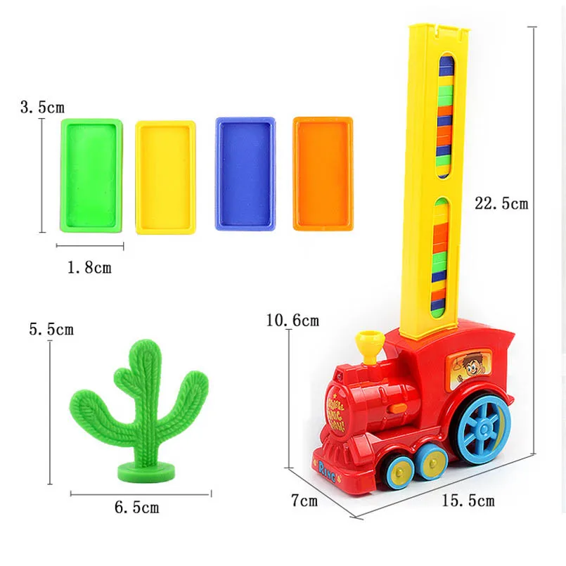 Моторизованный домино поезд автомобильный комплект строительные блоки DIY игрушка Лифт пружинный мост Набор Автоматическая домино кирпич детские игрушки