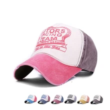 Модные хип хоп спортивные хлопковые мотоциклетные гоночные команды кепки Ретро бейсболки s Chapeu винтажные плоские шапки