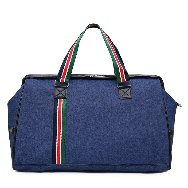 

LISM nylon striped PU handbag short-distance large-capacity travel bags multi-function ladies bag wallet counter promotion