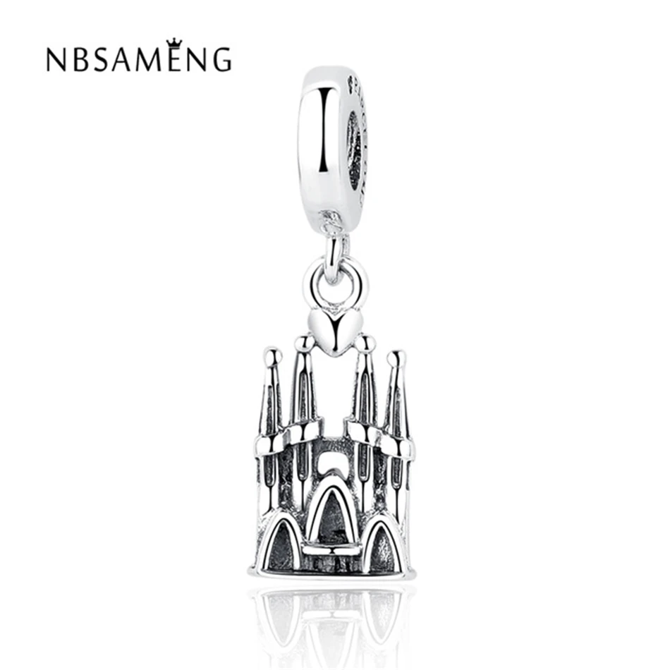 Ciondolo Cuore Argento Sterling 925 Con Zirconi - Regalo Per Lei, Braccialetti E Collane, Donna E Ragazza - Foto 3