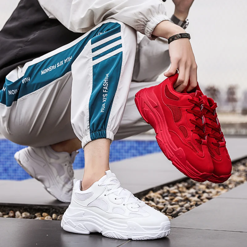 

Original Men Running Shoes Disruptor 2 Black Sneakers KAYANO Gel 90 Zoom Air 720 Breathable Male Sport Triple-S 97 Walking