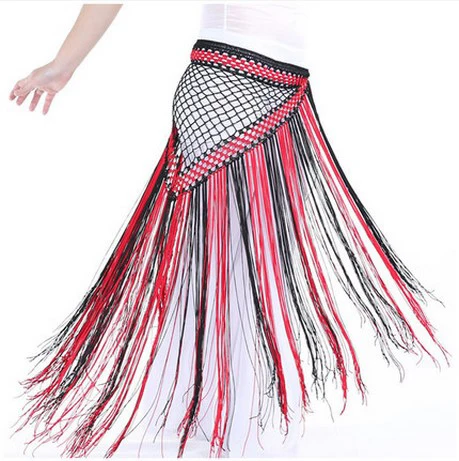 

New style Belly dance costumes colors tassel belly dance hip scarf for women belly dancing belts