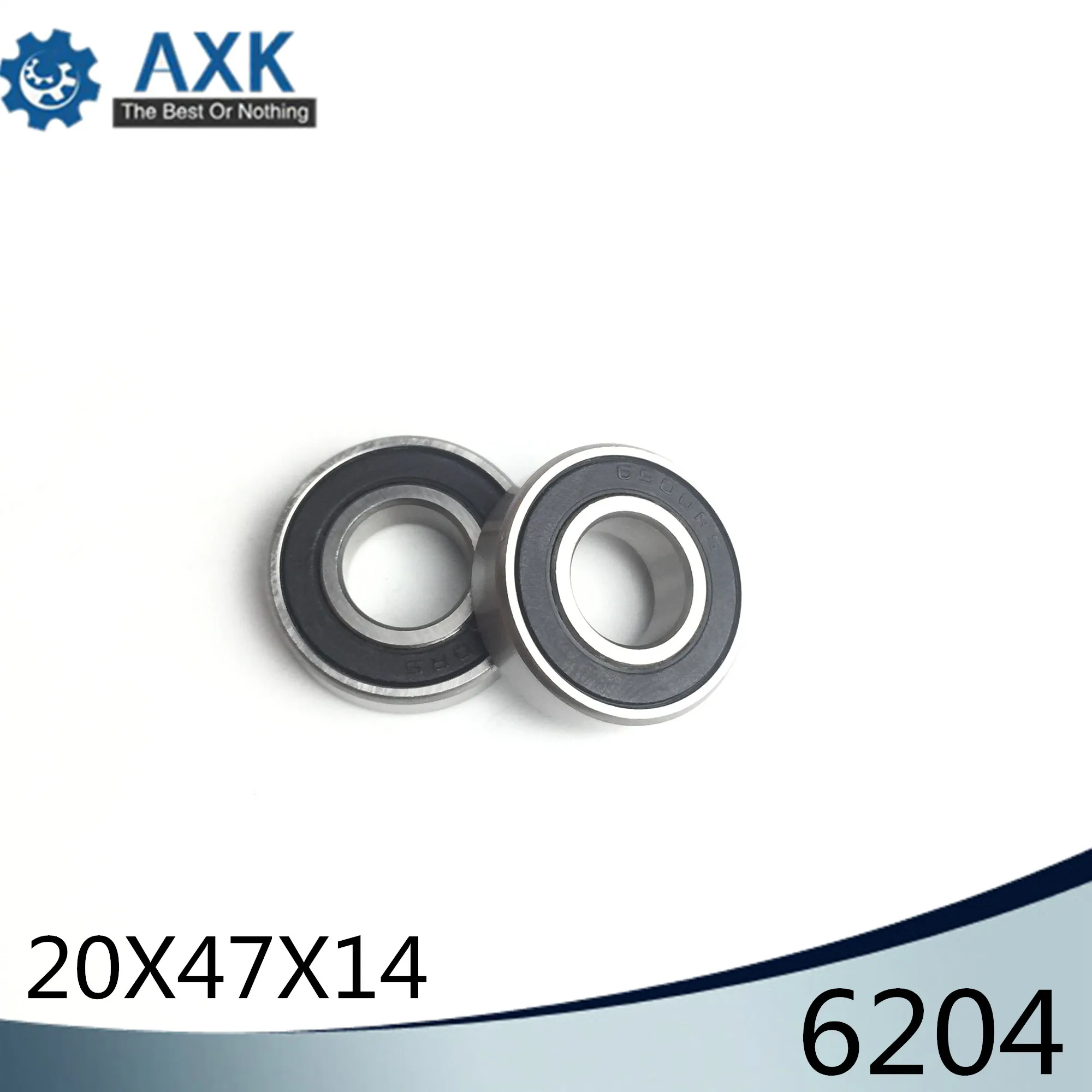 

6204 Hybrid Ceramic Bearing 20*47*14 mm ABEC-1 ( 1 PC) Industry Motor Spindle 6204HC Hybrids Si3N4 Ball Bearings 3NC 6204RS