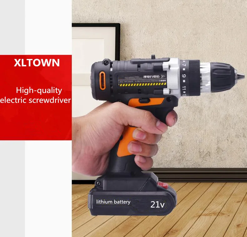 XLTWON 21 v Мини электрическая дрель Многофункциональная Беспроводная отвертка
