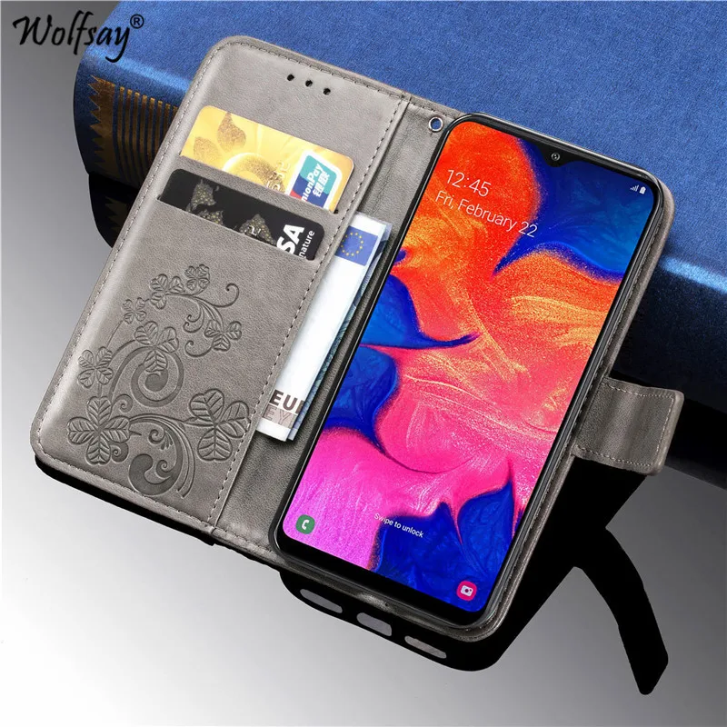 

For Samsung Galaxy A10 Case Luxury Silicone Filp Wallet Phone Case For Samsung Galaxy A10 Back Cover For Samsung A10 Card Holder