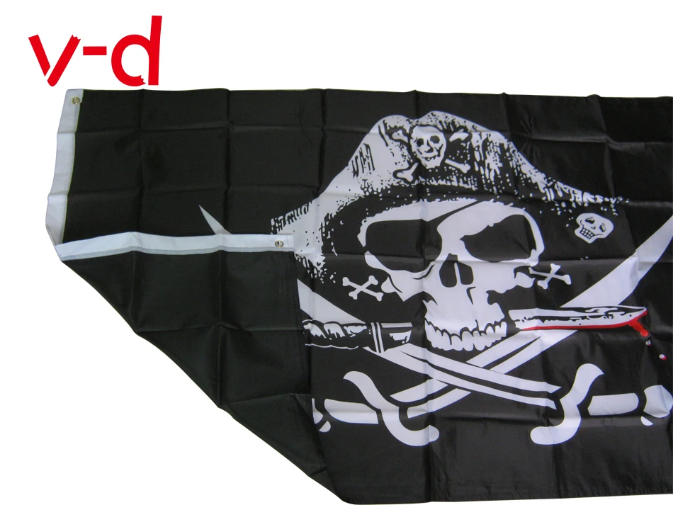 xvggdg огромный 3x5FT череп и скрещенные кости сабли, мечи пират Веселый Роджер флаги с Люверсами
