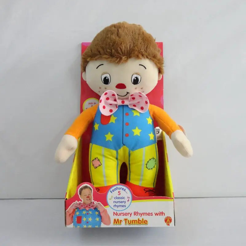 Говорящая Mr Tumble плюшевая игрушка мягкая игрушка кукла подарок на день рождения для вашего ребенка