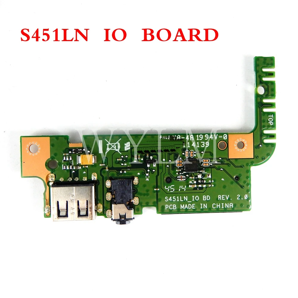 S451LN IO Плата REV 2 0 для ASUS S451 S451L S451LA аудио USB плата тест хорошо | Компьютеры и офис