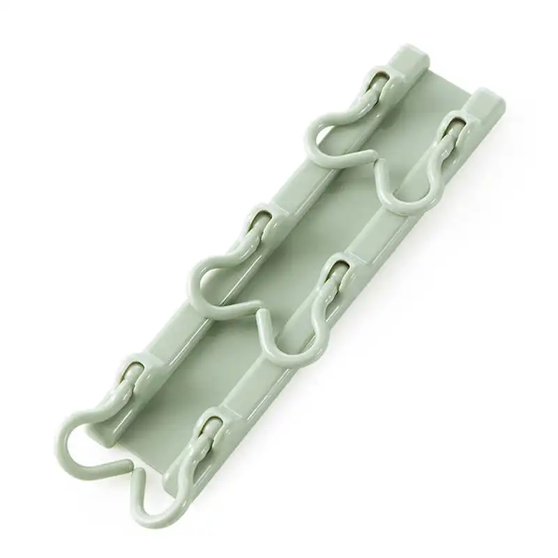 Kitchen Storage Rack Cupboard Hanging Hook Hanger Chest Storage Organizer Function Hook Cast Iron Vintage Wall