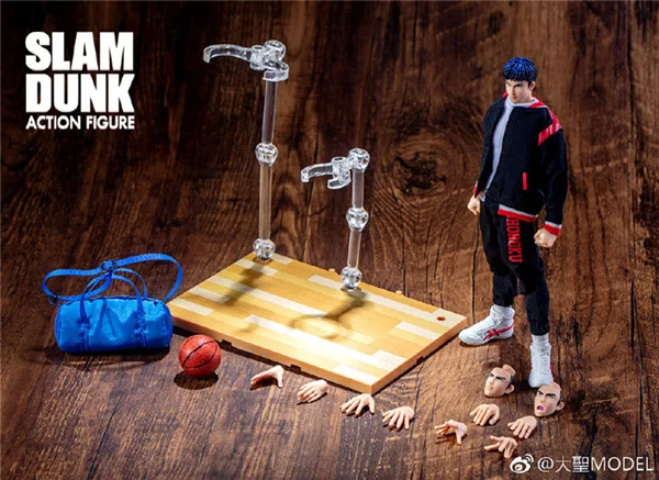 Dasin GT Модель 6 дюймов фигурка аниме Slam Dunk Shohoku Hanamichi Sakuragi или Rukawa Kaede зимняя ткань ver ND032 - Цвет: Mitsui Hisashi