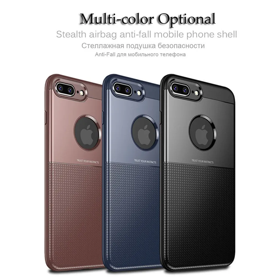 Back Cover For iPhone 7 Case 6 6s Cases Luxury TPU Silicon Scratch Proof Anitiknock Protective Case For iPhone 6 8 7 Plus X Capa (6)