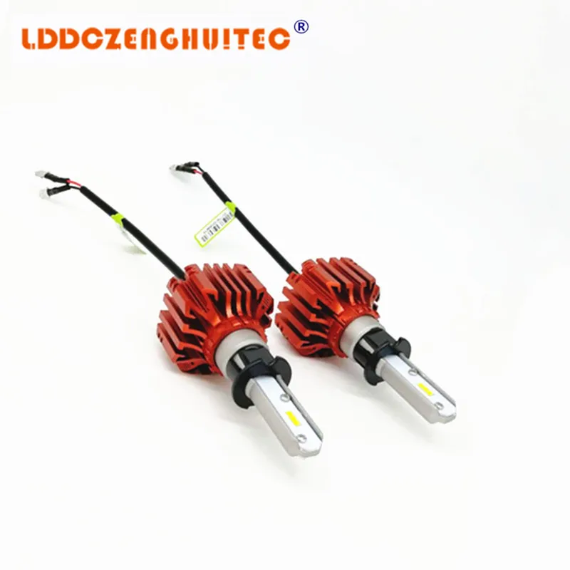 LDDCZENGHUITEC 9005 HB3 9006 HB4 H11 H4 H7 Led H1 авто фары S1 N1 50 Вт 8000LM 6000 К автомобильной лампы все в