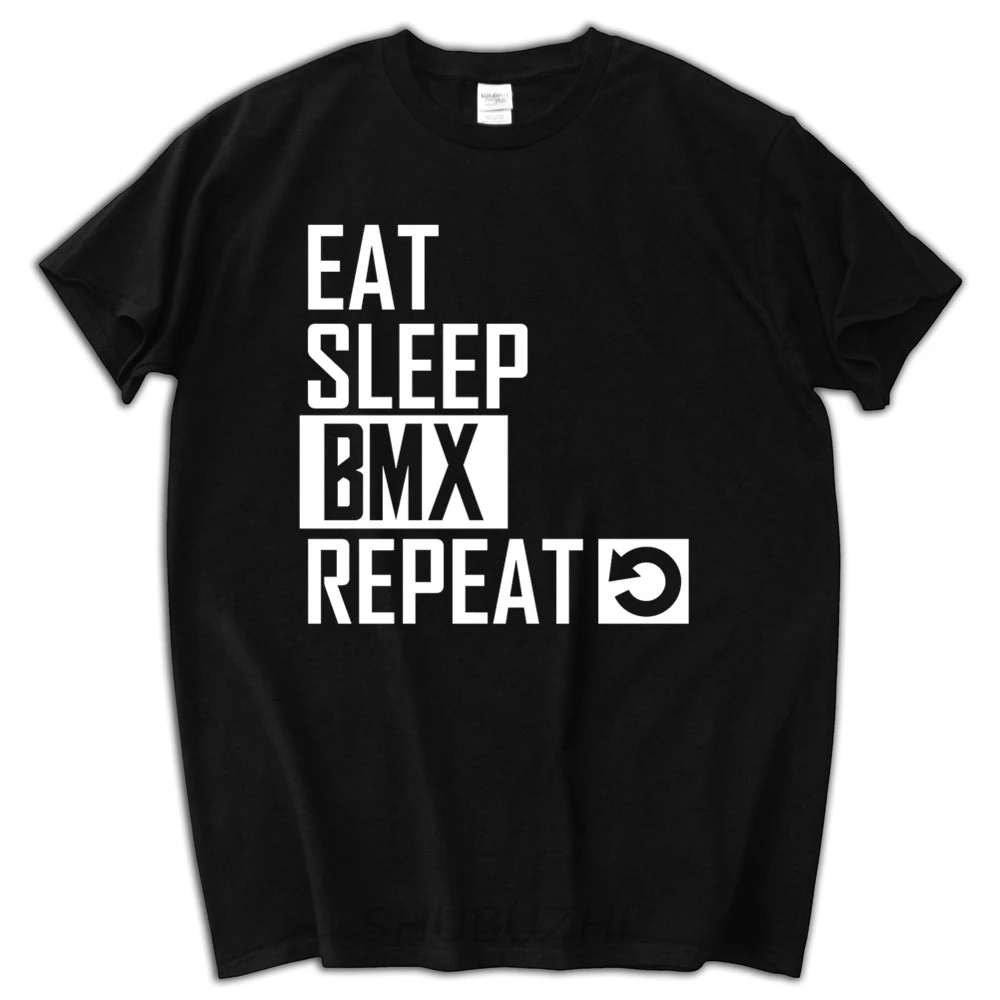 

Eat Sleep BMX repeat Mens T Shirt Cyling Stunts
