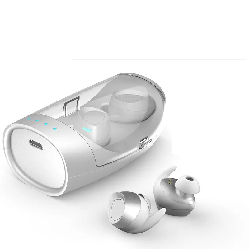 HD Communication TWS Bluetooth Earphone True Wireless Stereo Earbud Waterproof Bluetooth Headset for Phone with charging box soonhua portable tws bluetooth hifi stereo earphone true wireless earbud waterproof hd communication headset handsfree for phone
