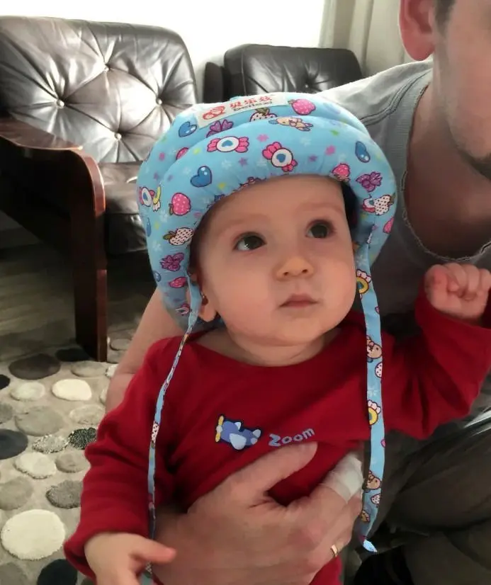 Cute Baby Toddler Caps Anti Collision Soft Protective Safety Hat