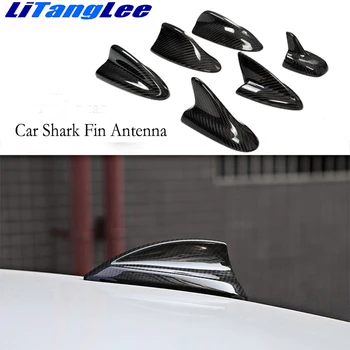 

Litanglee Carbon Fibre Aerials Car Roof Tail Car Shark Fin Antenna External Decoration Car Styling For LAND-ROVER Free Lander
