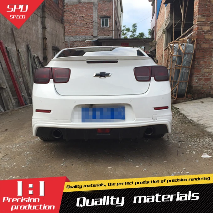

For Chevrolet Malibu Spoiler ABS Material Car Rear Wing Primer Color Rear Spoiler For Chevrolet Malibu Spoiler 2012-2015