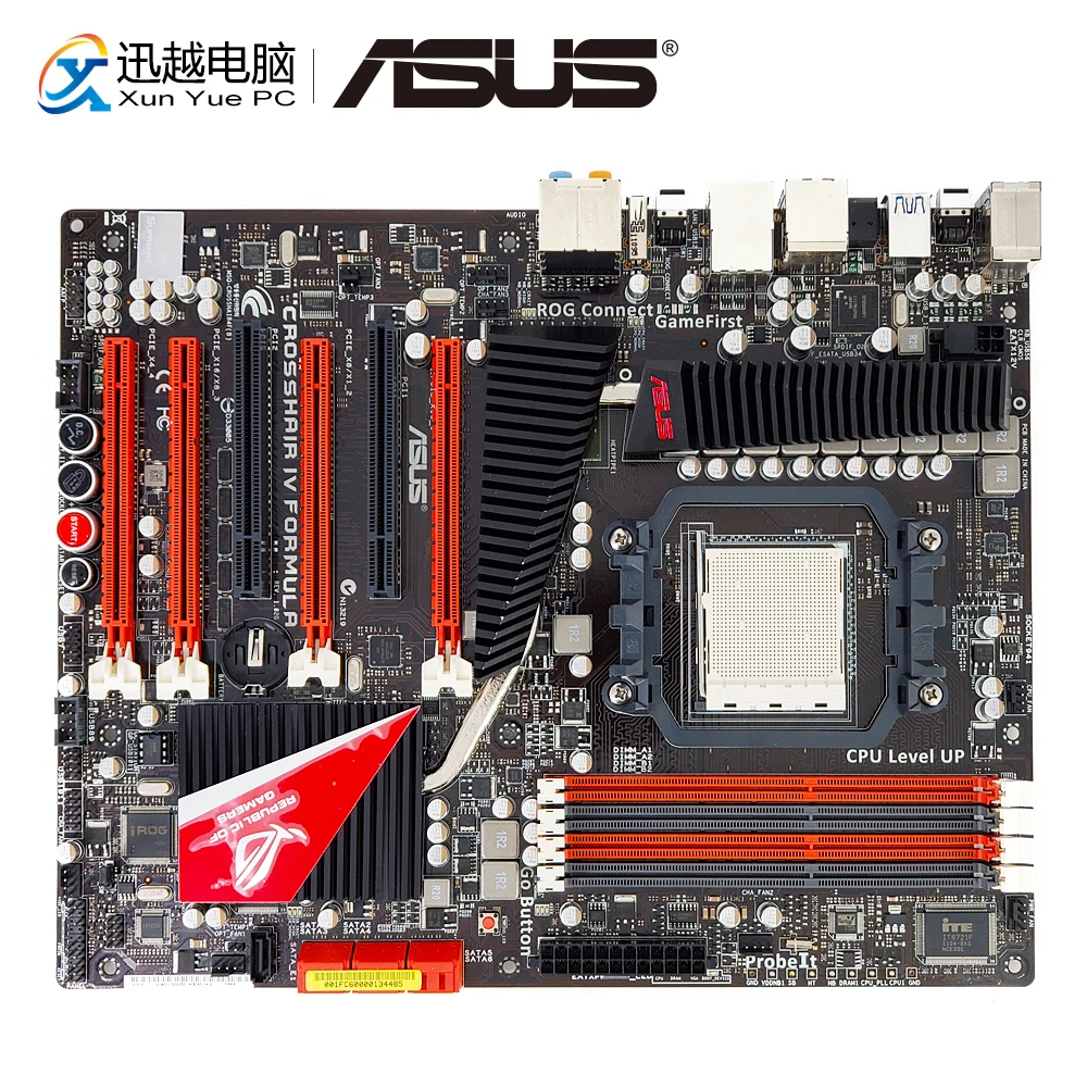 

Asus CROSSHAIR IV FORMULA Desktop Motherboard C4F 890FX Socket AM3 DDR3 16G eSATA SATA3 USB3.0 ATX