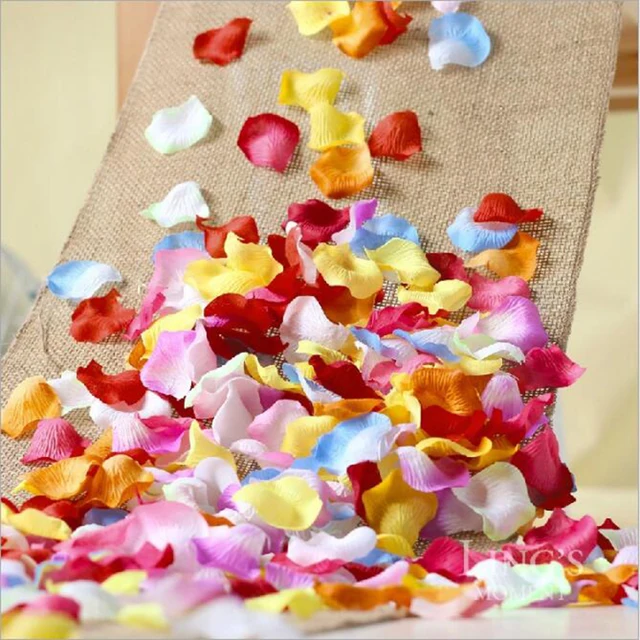 Buy Artificial Petal 1000pcs Cheap Silk Rose Flower