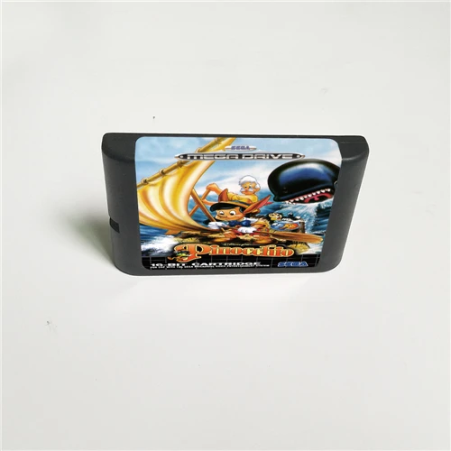 

Pinocchio 16 Bit MD Game Card For Sega Megadrive Genesis Video Game Console Cartridge