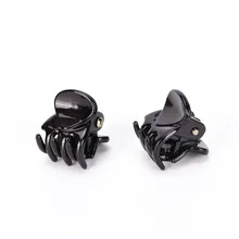 12 шт./пакет черный Заколки для волос Машинка для стрижки волос Клип заколки для Для женщин женские Пластик 6 Когти Шпилька Головные уборы Инструменты для укладки волос