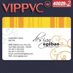 

a40029-2 Business card template for matte PVC Cards or cards 500pcs