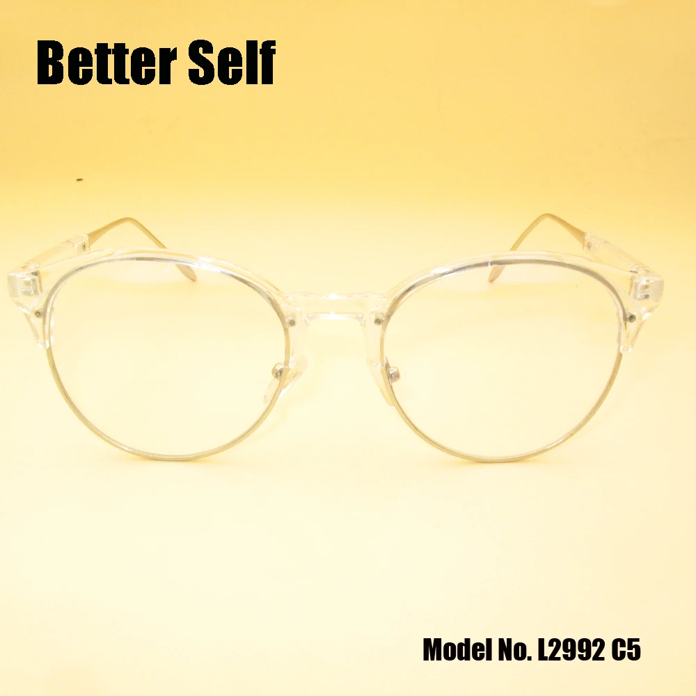 

Better Self L2992 Quality Optical Frame Metal Spectacles PC Myopia Eyeglasses