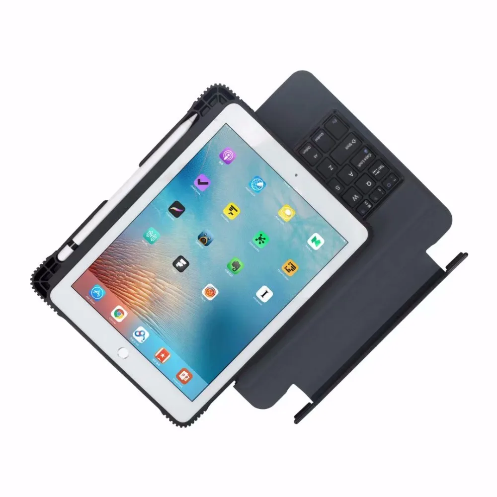 Чехол для iPad 5/6/Air 2/Pro 9,7 Новый ультра тонкий беспроводной Bluetooth клавиатура чехол для iPad 9,7 2017/2018