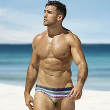 Новинка сексуальные мужские плавки перо Радуга Печать Купальник Пляжная доска для серфинга мужские шорты купальные трусы боксеры короткие sunga купальный костюм