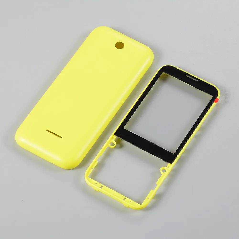 For Nokia 225 N225 Mobile Phone Housing Facing Case Battery Back Door cover with Tools