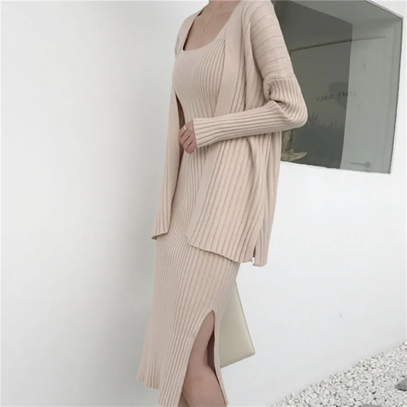 off shoulder and jumper skirt