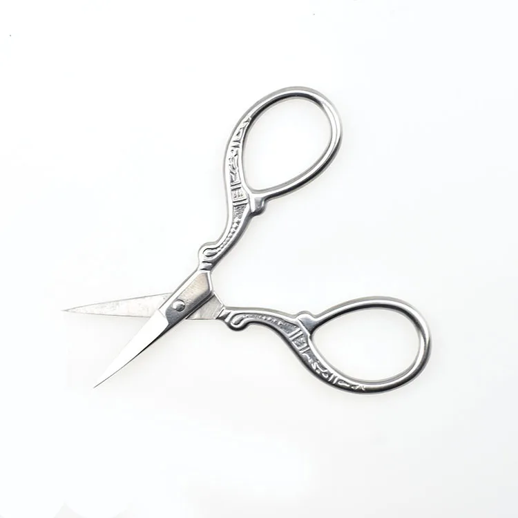 Новые маленькие вышивки крестиком маленькие ножницы для вышивания и шитья инструменты для женщин шитье портной ножницы ручной работы DIY инструмент - Цвет: Silver Color