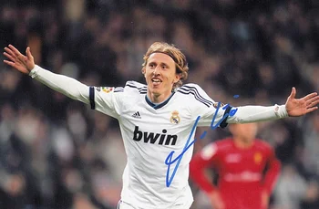 

hand signed Luka Modric autographed photo World Cup Russia 5*7 072018F