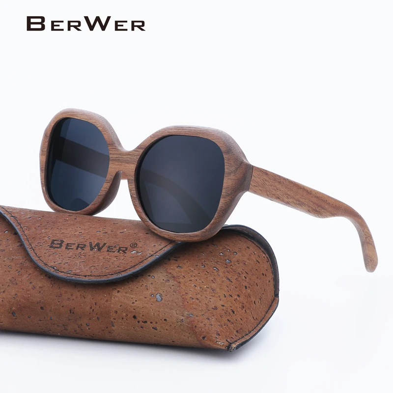 

Wood Polarized Sunglasses Men Polarized Wooden Sun glasses Women Brand Original Wood Glasses Oculos de sol masculino