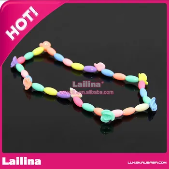 

Charming 50ets/lot children chunky bubblegum beads necklace DIY Mickey & Minnie pendant cartoon pendants necklace in bulk!!