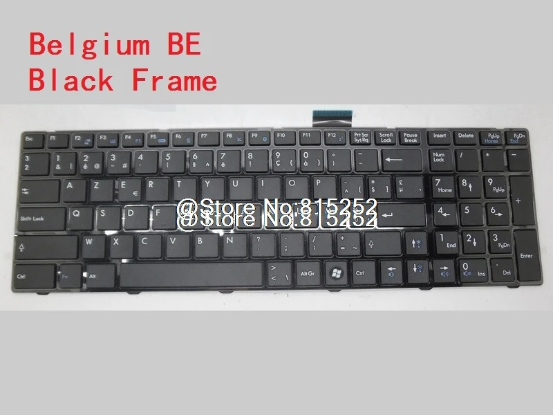 Клавиатура для MSI GP60 2QF-827US GP60 2QF-827US английский GP60 2QF-870CZ 2QF-1092XCZ Чешский 2QF-1049XTR Турции 2QF-1055NE Nordic