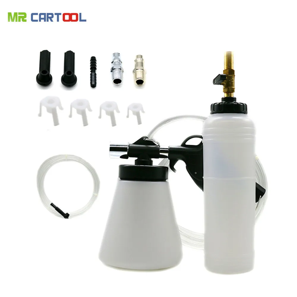 

AUTOOL C21 Pneumatic Brake Fluid Replacement Bleeder Clutch Bleeding Tool Vacuum Oiler Tube Fill Bottle Car Tornado Truck Moto