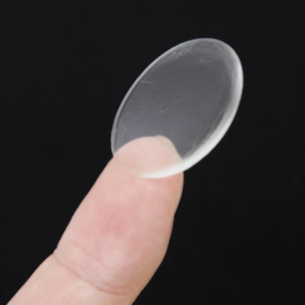 100 Piece 1 inch Crystal Clear PVC Adhesive Circles Bottle Cap Sticker for Bottle Cap DIY Crafts Supplies