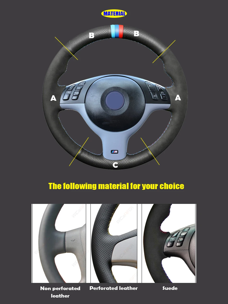 steering wheel cover for Renault Megane 2 2004 2007