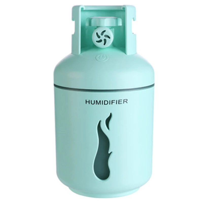 

4 In 1 Mini Gas Tank Humidifier Cool Mist Usb Humidifier Ultrasonic Aromatherapy Humidifier 300Ml For Home Office Car